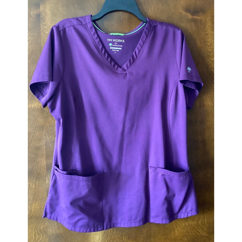 Healing Hands Purple Short Sleeve Tee